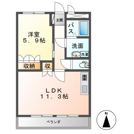 グランド・ソレイユの物件間取画像